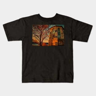 USA. New York. Hudson River. View from The Cloisters. Kids T-Shirt